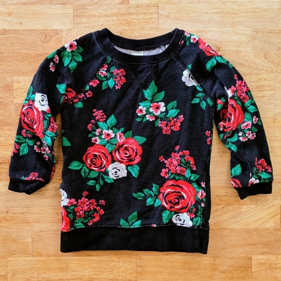 Carter's Other - 🌟Host Pick🌟 4t Carter's Rose Floral Sweater